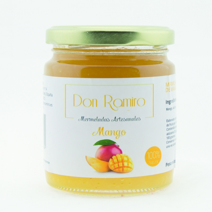 DON RAMIRO Mermelada Tradicional  Mermelada de Mango 240g